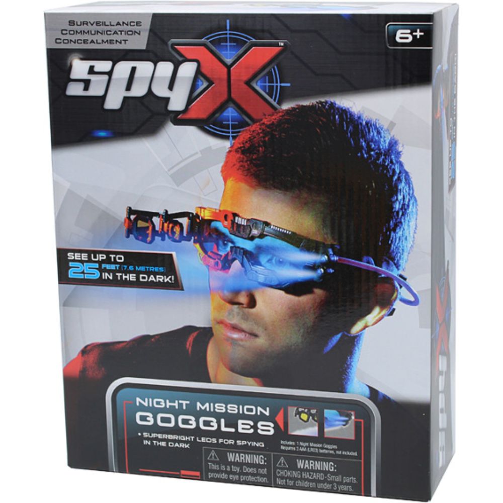 SpyX 10300 Night Mission Lunettes Multicolore - Version Anglaise SpyX 10300 Night Mission Lunettes Multicolore - Version Anglaise