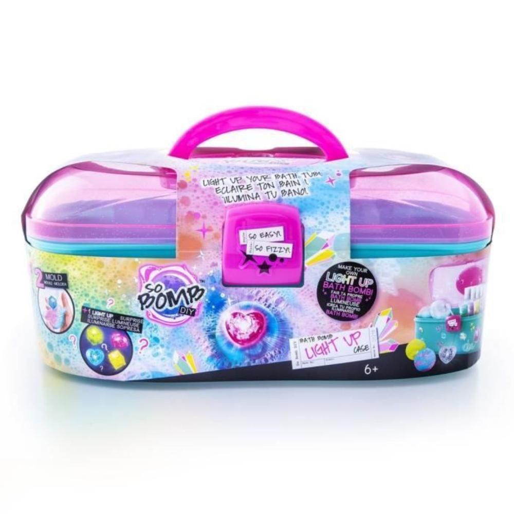 So Bomb Canette 12 Mini Bombes De Bain + 6 Charms Surprise – Bain Coloré Et Parfumé Pour Enfants