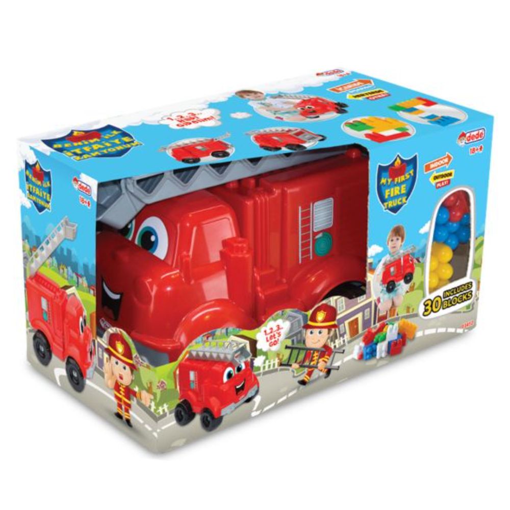My First Trucks 2 Pack - Fire & Dump Truck main image 1