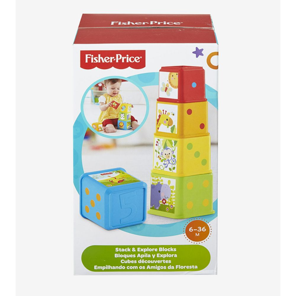 FisherPrice Stack and Explore Blocks Toymagic