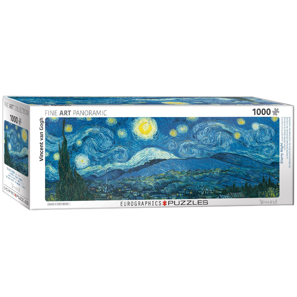Starry Night By Vangogh - 1000 Pcs Pano – Toymagic