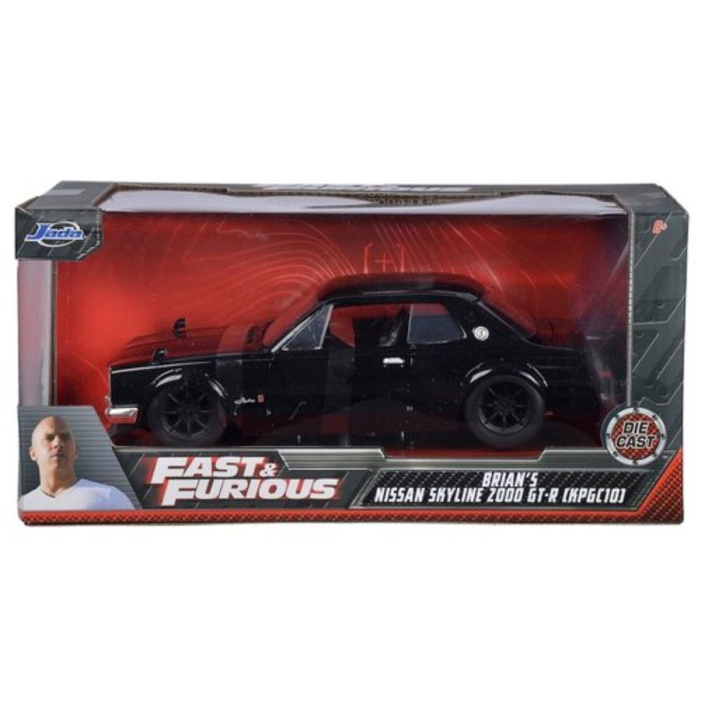Jada Fast Furious Nissan Skyline 2000 GT-R 1973 BRIAN O'CONNER