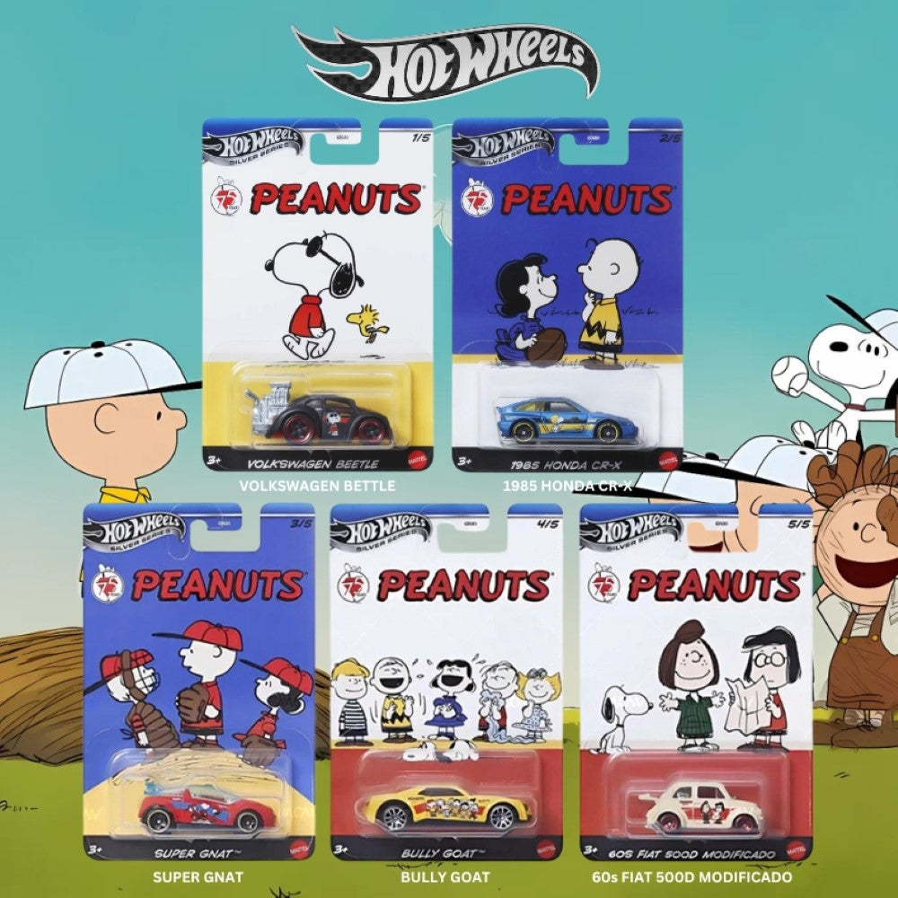 Hot Wheels Peanuts 75th Assorted – Toymagic