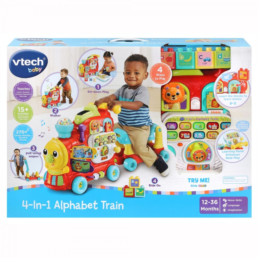 Vtech Train Livery Vtech 4-In-1 Alphabet Train – Toymagic
