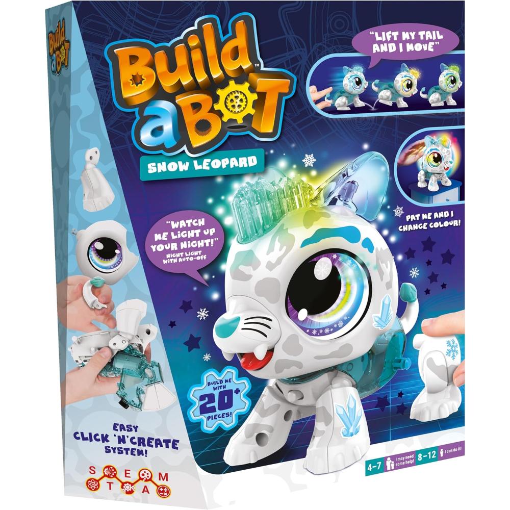 Build a Bot Light Snow Leopard – Toymagic