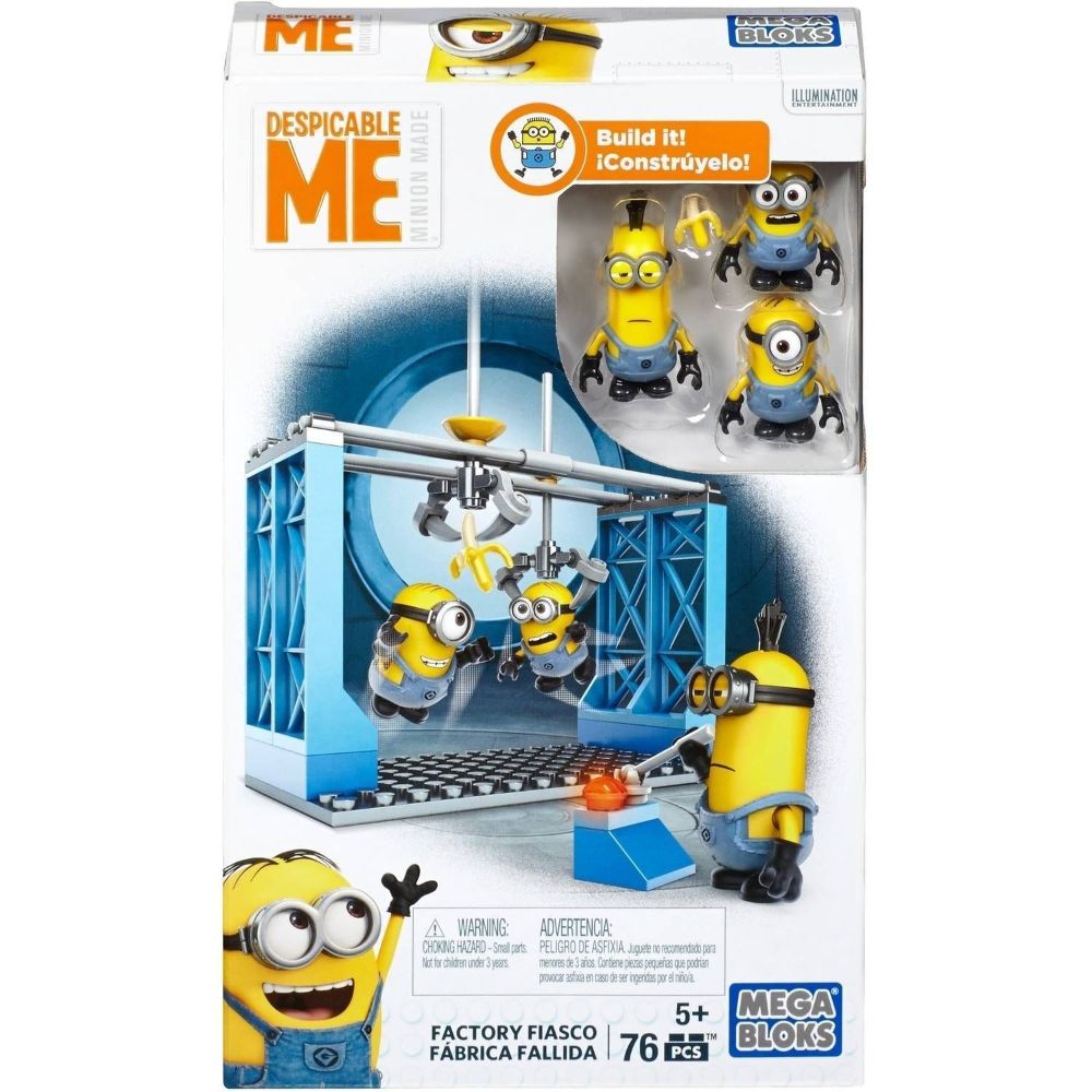 Lego Mega Gru Meccano Mega Construx Minions Despicable Me Mini