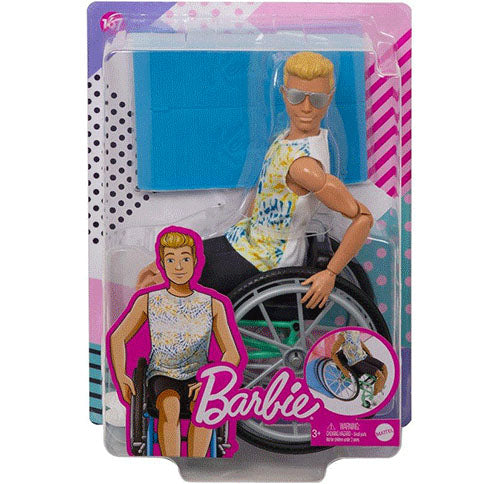 Barbie Ken Doll with Wheelchair – Toymagic - Main Image