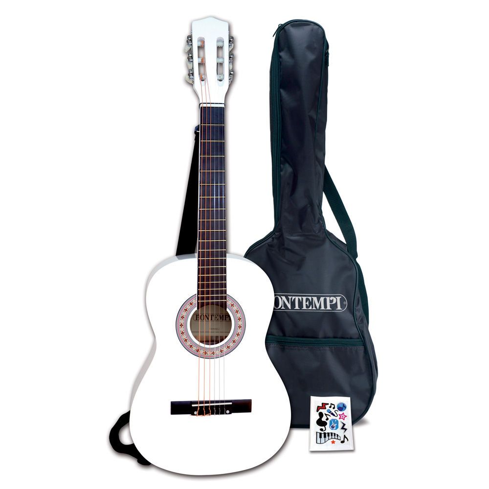 Bontempi Wooden Guitar with Shoulder Strap – Toymagic