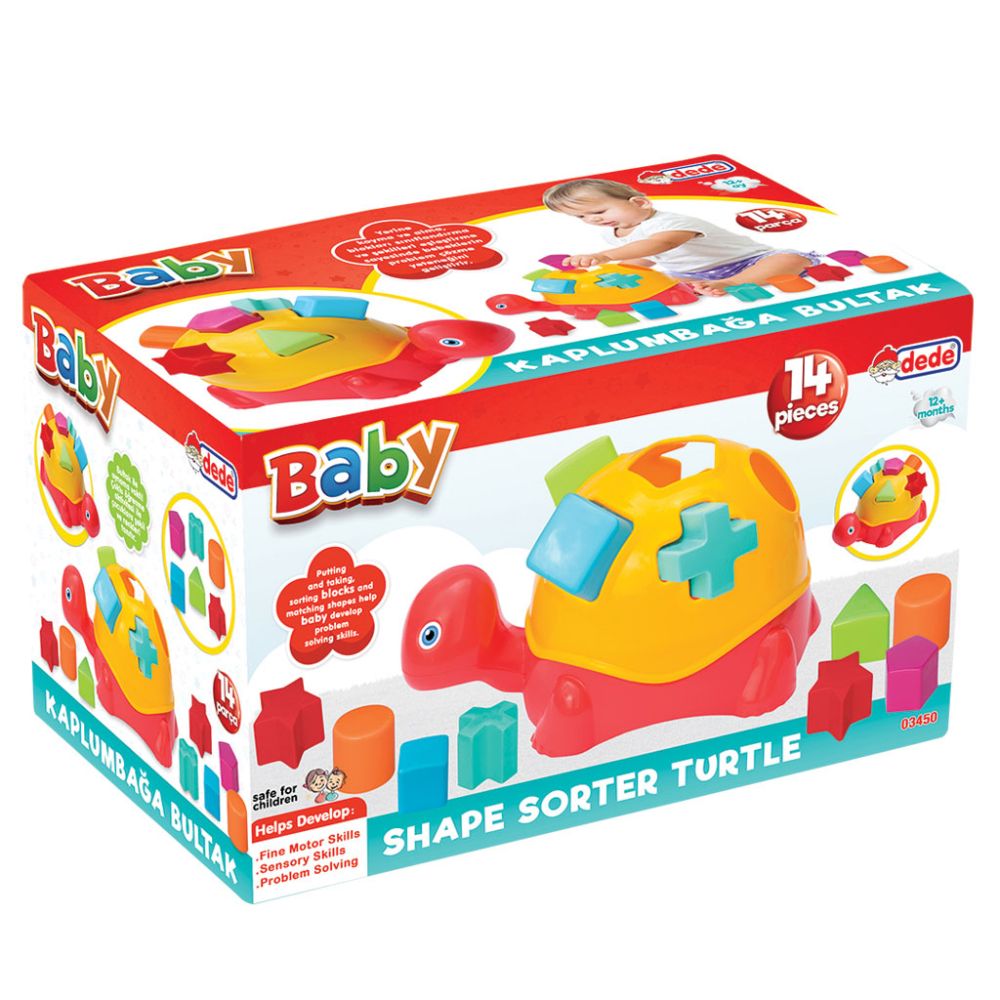 Dede Shape Sorter Turtle – Toymagic