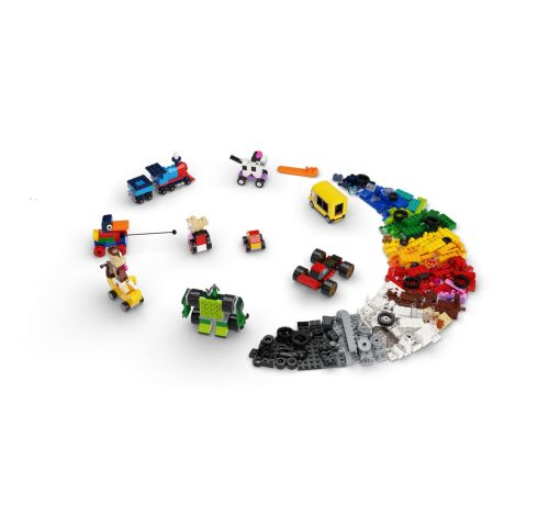 Lego Brick Lego Classic 653 LEGO 11014 Bricks And Wheels – Toymagic