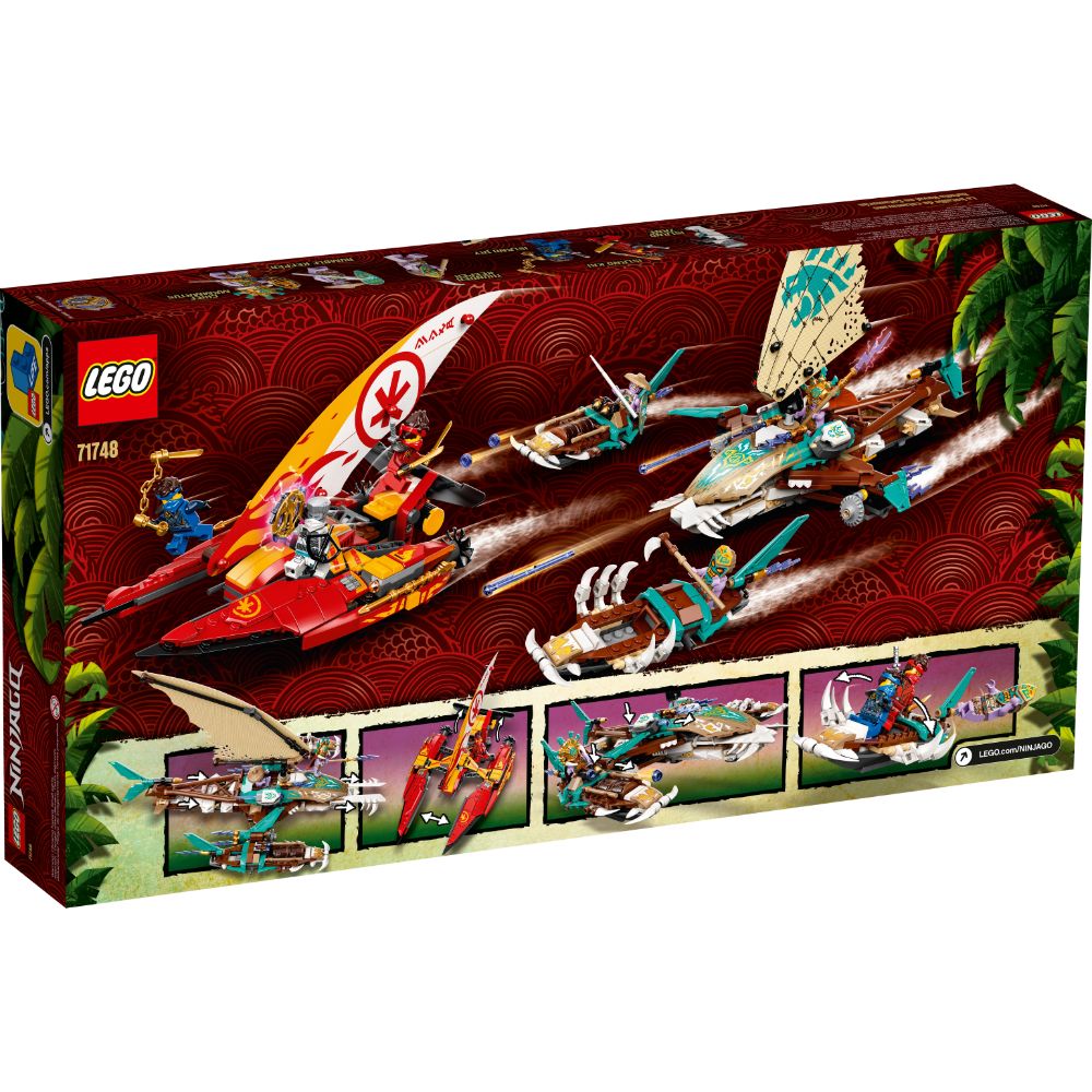 LEGO 71748 NINJAGO Catamaran Sea Battle – Toymagic
