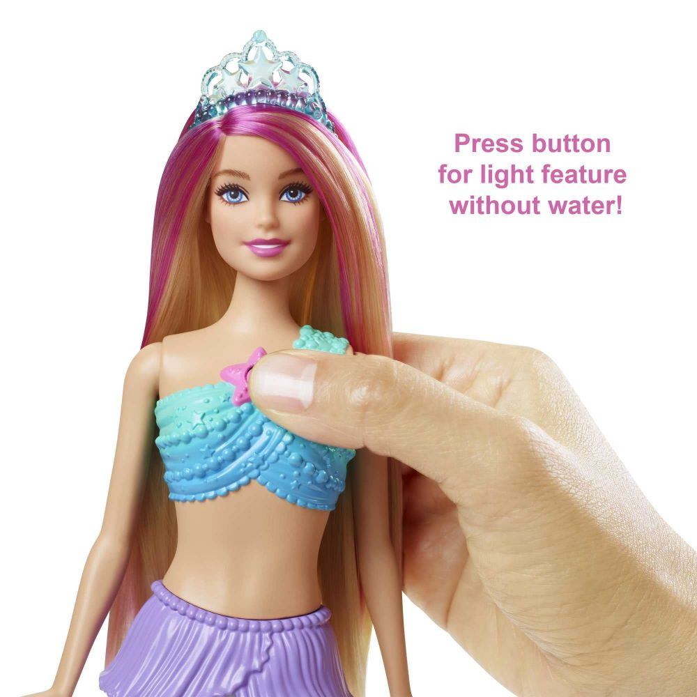 Light Up Barbie Mermaid Barbie Dreamtopia Twinkle Lights