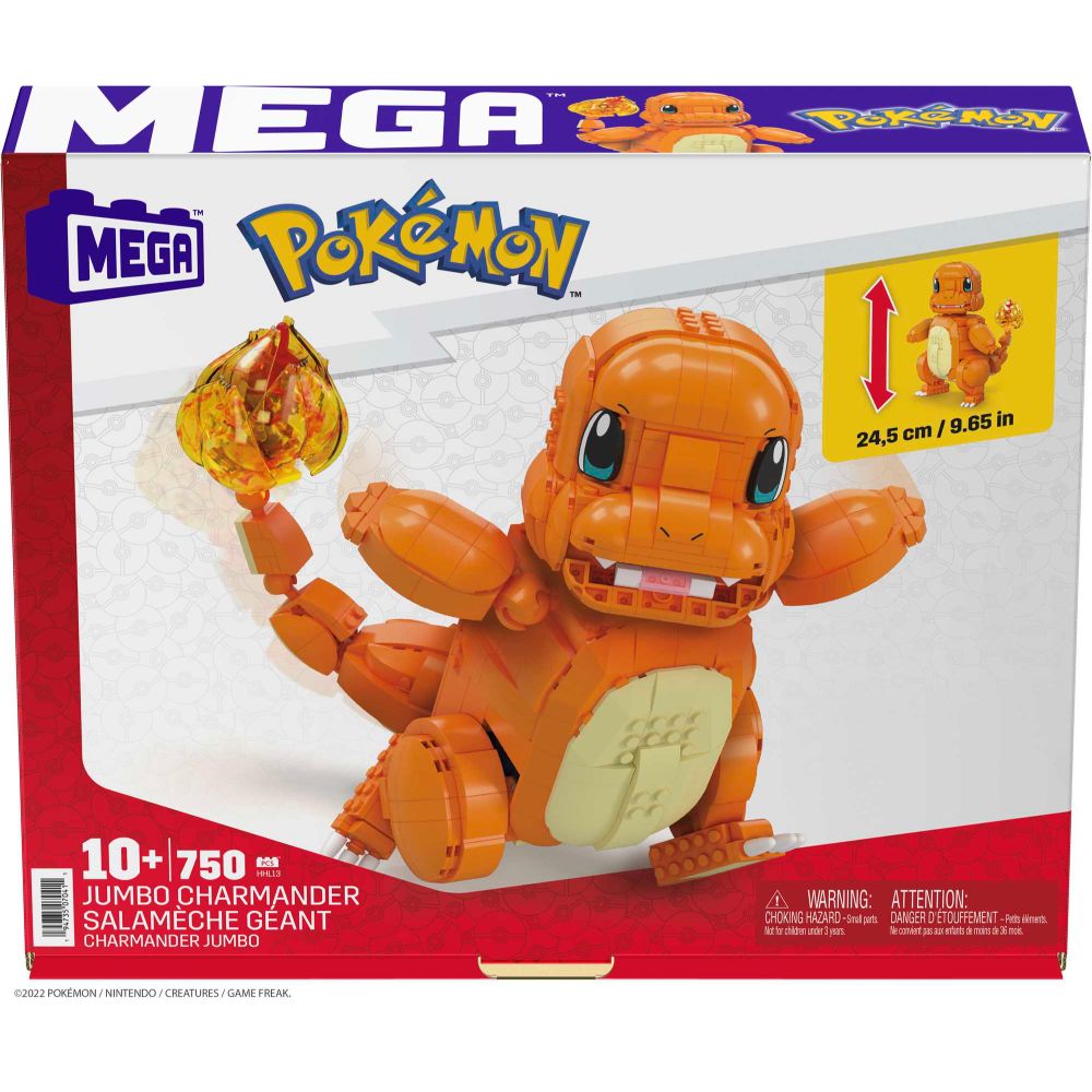  Mega Construx Pokémon Jumbo Poké Ball Construction Set,  Building Toys for Kids, 1 piece : Toys & Games