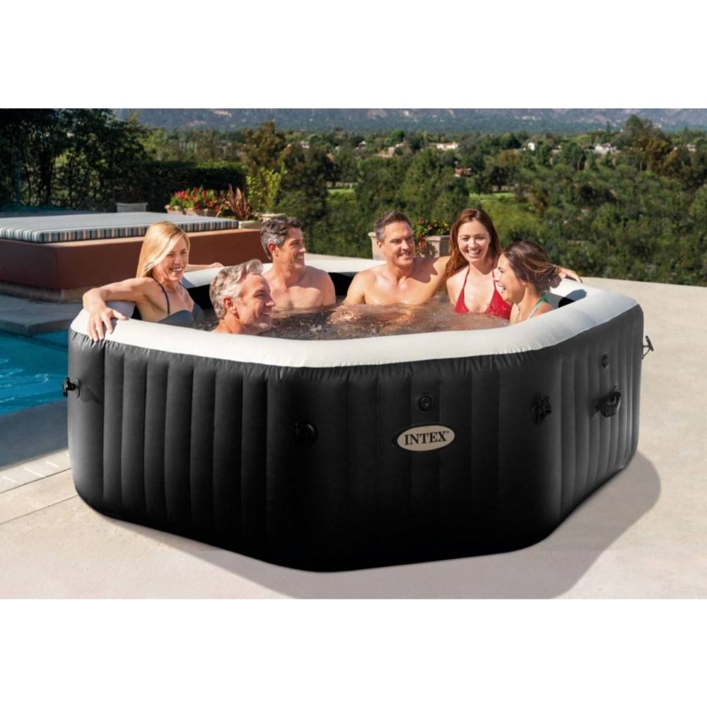 Intex Brand Intex Inflatable Pure Spa Jet & Bubble Deluxe Pool (218cm x 71cm) 2846 ...
