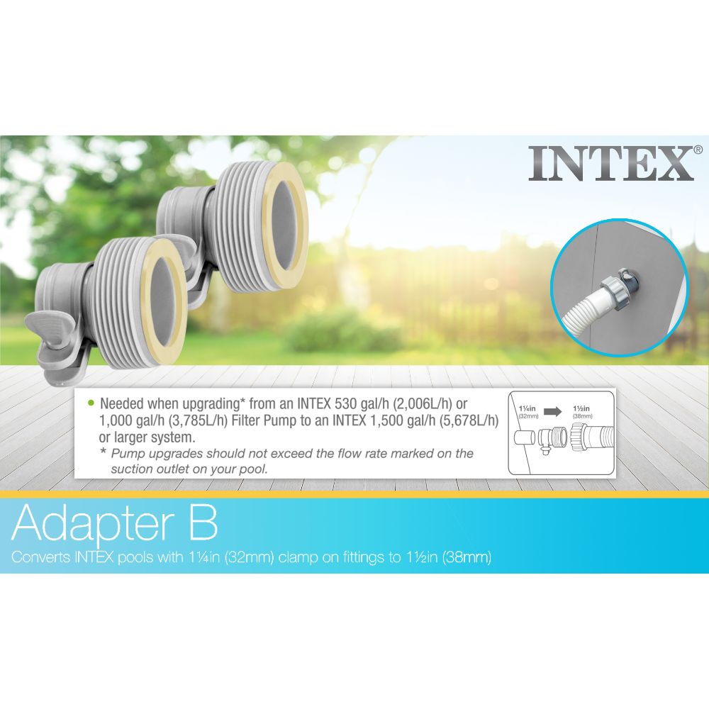 Intex 10722 Accessoire de pompe à eau - Accessoire Pour Pompe à eau Intex 10722 Accessoire de pompe à eau - Accessoire Pour Pompe à eau