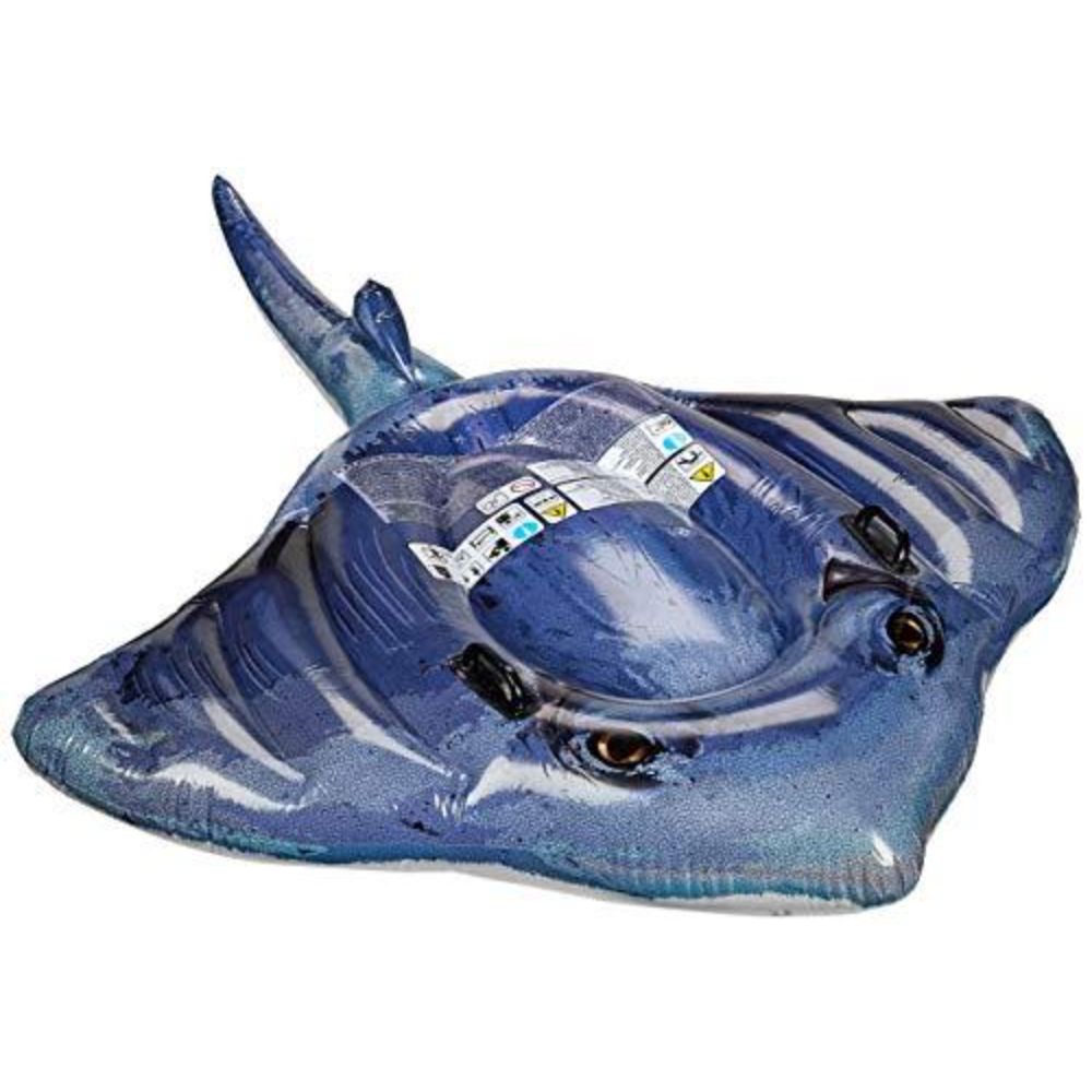 Intex Stingray Ride-On Inflatable Swimming Pool Beach Float Toy