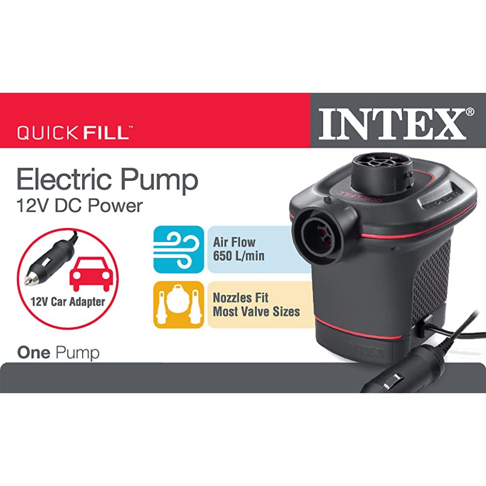 Intex Inflator Intex Quick Fill Electric Air Inflator Pump 12V – Toymagic