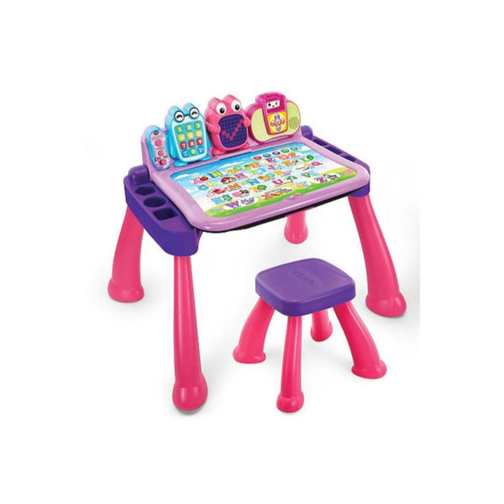 Vtech touch & learn activity desk best sale pink